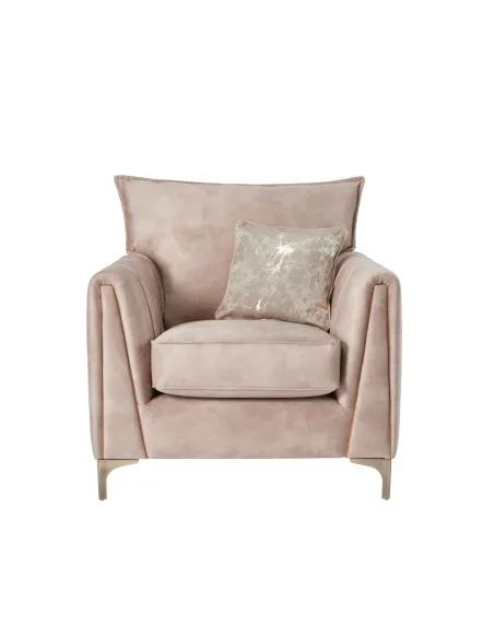 Pembrooke Fixed Armchair - Sand Fabric | Murphy Furniture