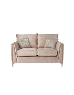 Pembrooke 2 Seater Fixed Sofa - Sand Fab | Murphy Furniture