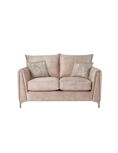 Pembrooke 2 Seater Fixed Sofa - Sand Fab | Murphy Furniture