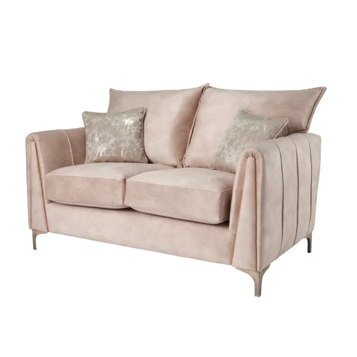 Pembrooke 2 Seater Fixed Sofa - Sand Fab | Murphy Furniture