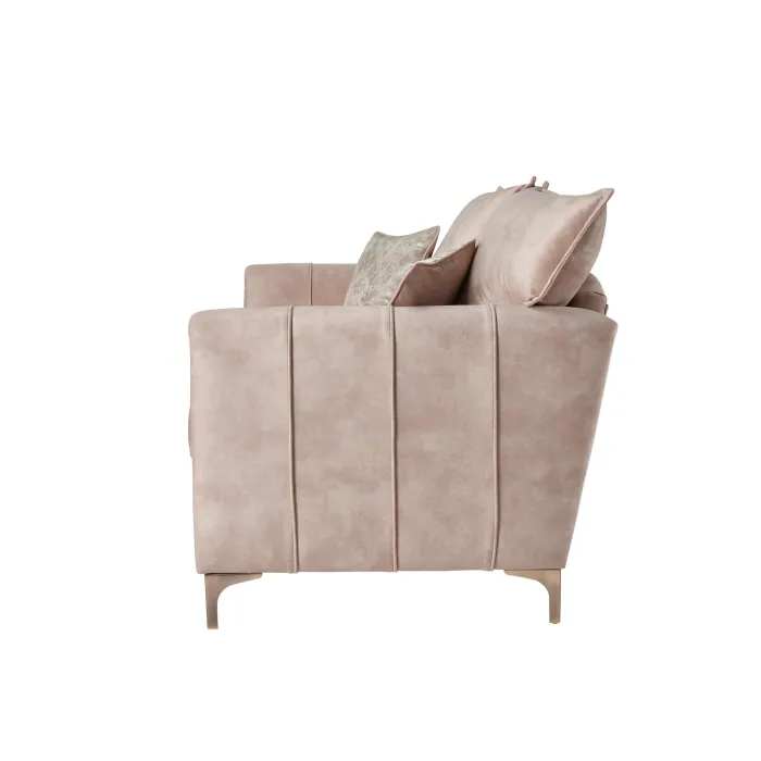 Pembrooke 2 Seater Fixed Sofa - Sand Fab | Murphy Furniture