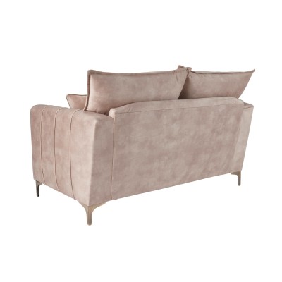 Pembrooke 2 Seater Fixed Sofa - Sand Fab | Murphy Furniture
