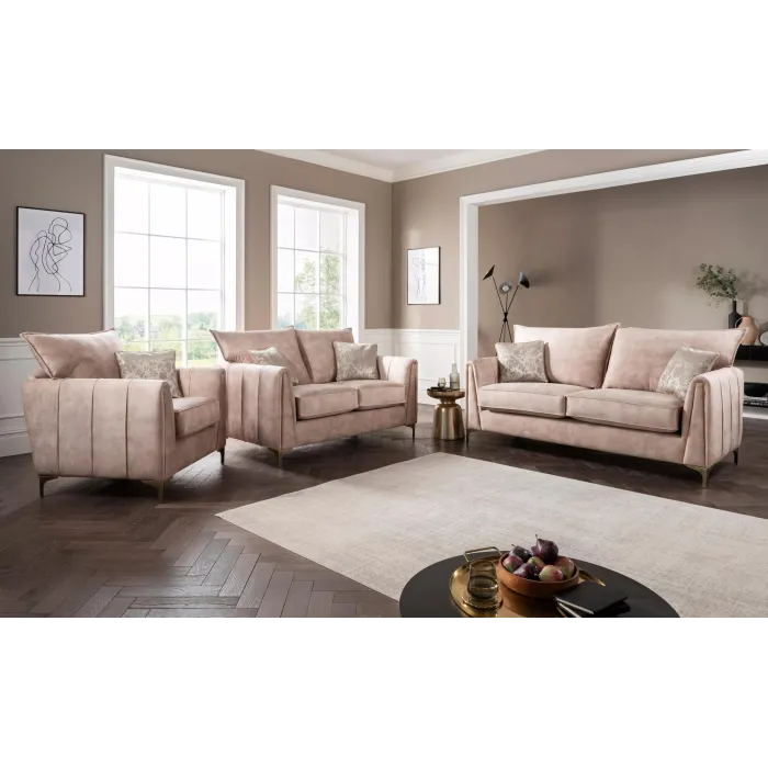 Pembrooke 3+1+1 Fixed Sofa Set - Palladi | Murphy Furniture