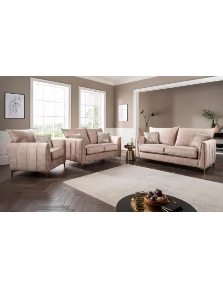 Pembrooke 3+1+1 Fixed Sofa Set - Palladi | Murphy Furniture