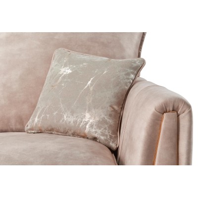 Pembrooke 3+2 Fixed Sofa Set - Palladium | Murphy Furniture