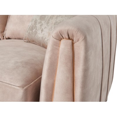 Pembrooke 3+2 Fixed Sofa Set - Palladium | Murphy Furniture