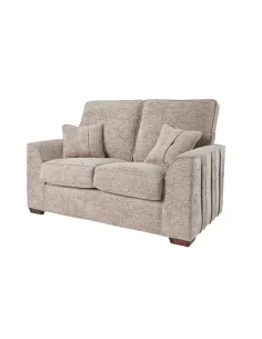 Rialto 2 Seater Fixed Sofa - Stone Fabric | Murphy Furniture 2