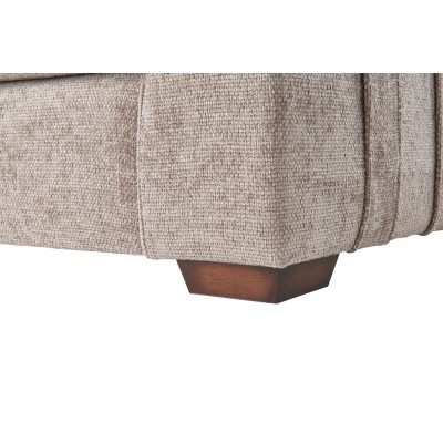Rialto 2 Seater Fixed Sofa - Stone Fabric | Murphy Furniture