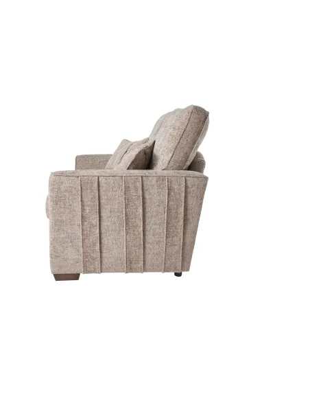Rialto 3+2 Seater Sofa Set - Stone Fabric | Murphy Furniture
