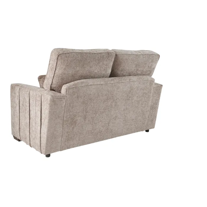 Rialto 1.5 Fixed Seater - Stone Fabric | Murphy Furniture