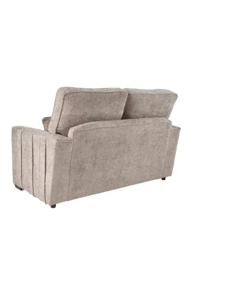 Rialto 1.5 Fixed Seater - Stone Fabric | Murphy Furniture