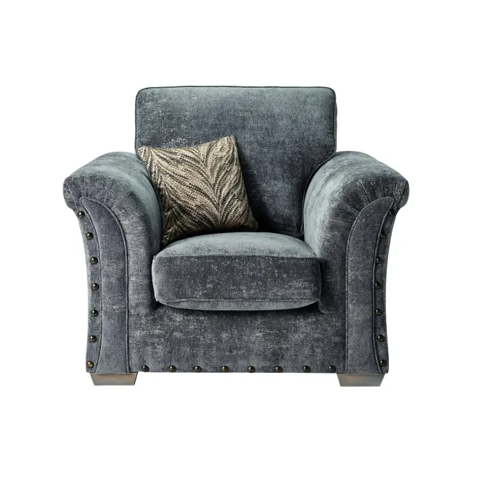Quincy 3+1+1 Fixed Seater Sofa Set - Mer | Murphy Furniture