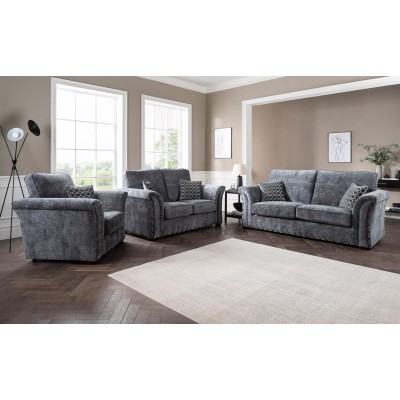 Quincy 3+1+1 Fixed Seater Sofa Set - Mer | Murphy Furniture
