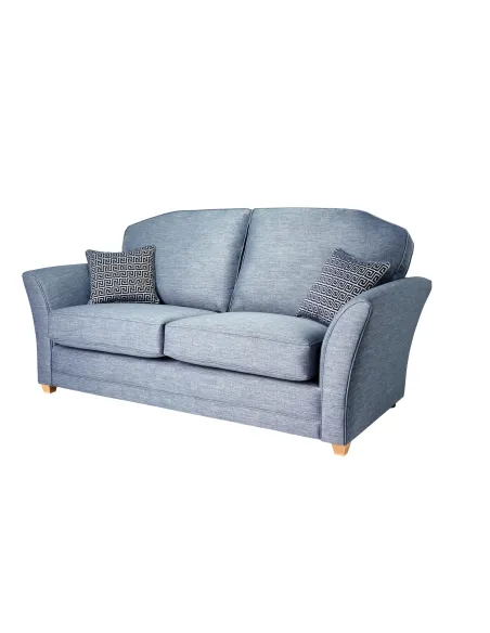 Tolado 3 Seater Fixed Sofa - London Denim | Murphy Furniture
