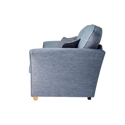 Tolado Fixed 2 Seater Sofa - London Denim | Murphy Furniture