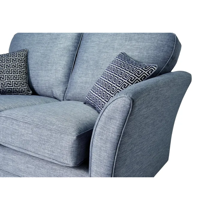 Tolado Fixed 2 Seater Sofa - London Denim | Murphy Furniture