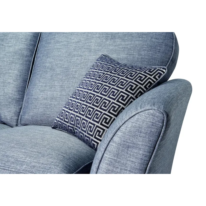 Tolado Fixed 2 Seater Sofa - London Denim | Murphy Furniture