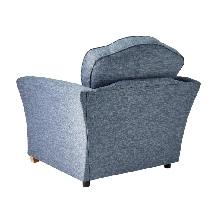 Tolado Fixed Armchair - London Denim | Murphy Furniture