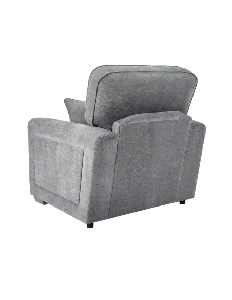 Oakland Fixed Armchair - Ascot Shark Fab | Murphy Furniture