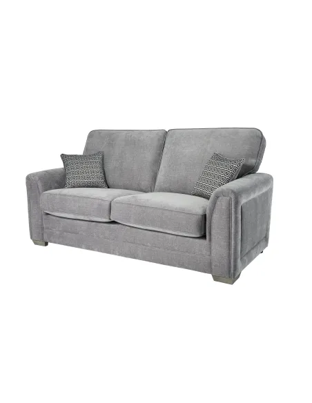 Oakland Fixed 3 Seater Sofa - Ascot Shar | Murphy Furniture