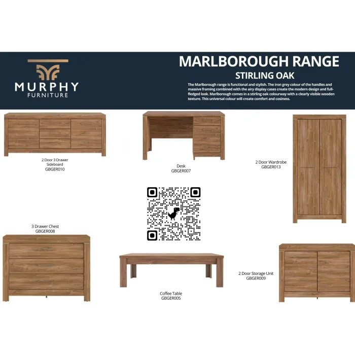 Marlborough 2 Door Storage Locker - Stir | Murphy Furniture