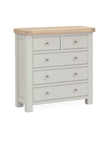 Marbury 2 + 3 Drawer Chest - Light Grey | Murphy Furniture