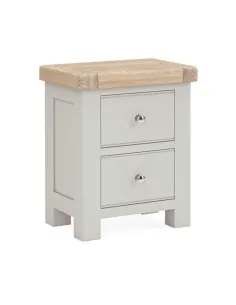 Marbury Bedside Locker  - Light Grey | Murphy Furniture