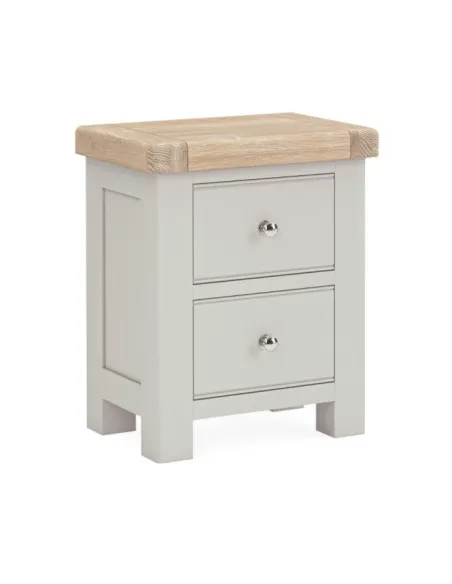 Marbury Bedside Locker  - Light Grey | Murphy Furniture