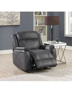 Lara Electric Armchair - Slate (Ex-displ | Murphy Furniture