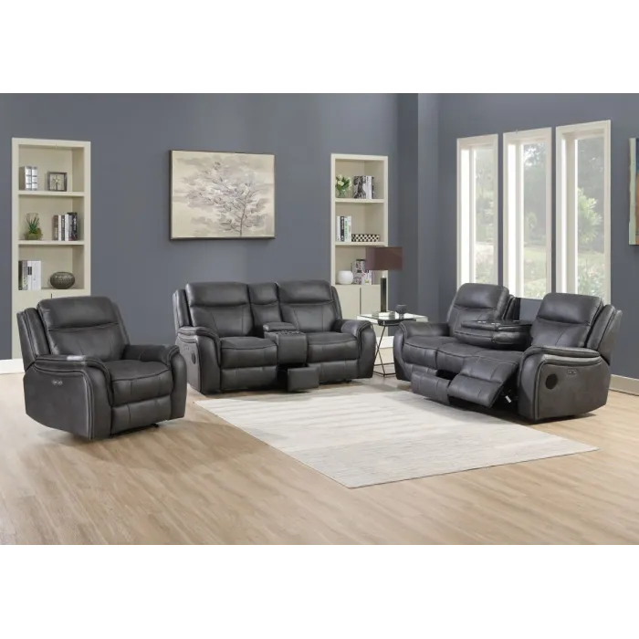 Lara Electric Armchair - Slate (Ex-displ | Murphy Furniture