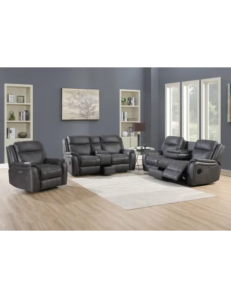 Lara Electric Armchair - Slate (Ex-displ | Murphy Furniture