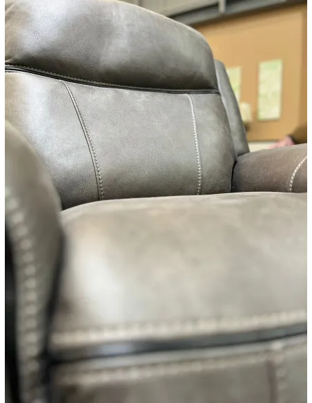 Lara Electric Armchair - Slate (Ex-displ | Murphy Furniture