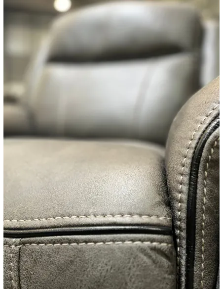 Lara Electric Armchair - Slate (Ex-displ | Murphy Furniture