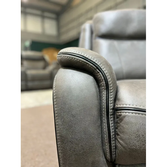 Lara Electric Armchair - Slate (Ex-displ | Murphy Furniture