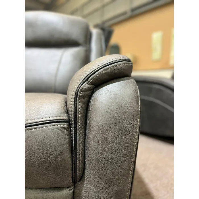 Lara Electric Armchair - Slate (Ex-displ | Murphy Furniture