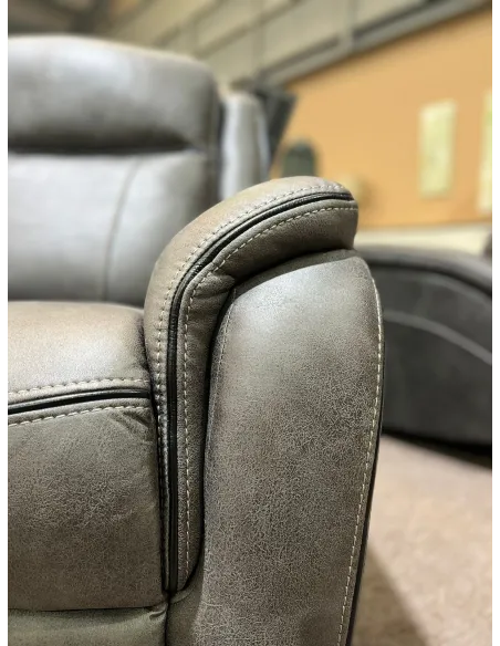 Lara Electric Armchair - Slate (Ex-displ | Murphy Furniture