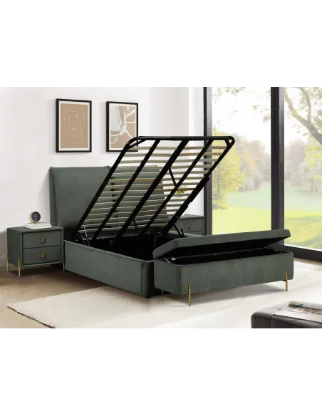 Waterford Blanket Box - Green | Murphy Furniture