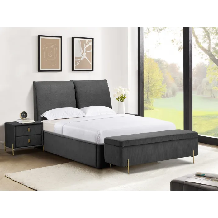 Waterford Blanket Box - Grey | Murphy Furniture