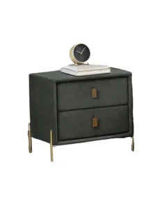 Waterford Bedside Locker - Green | Murphy Furniture