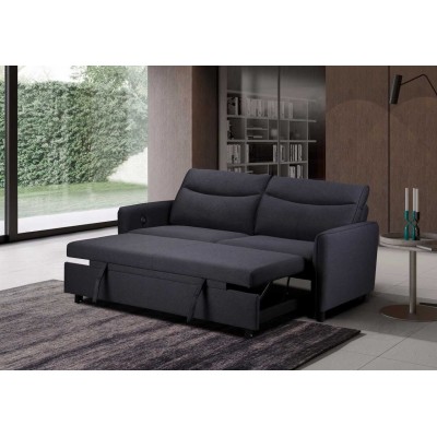 Sheila Dark Grey Sofabed - Eclipse | Murphy Furniture