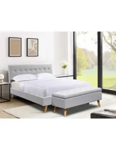 Roscommon Ottoman - Grey | Murphy Furniture