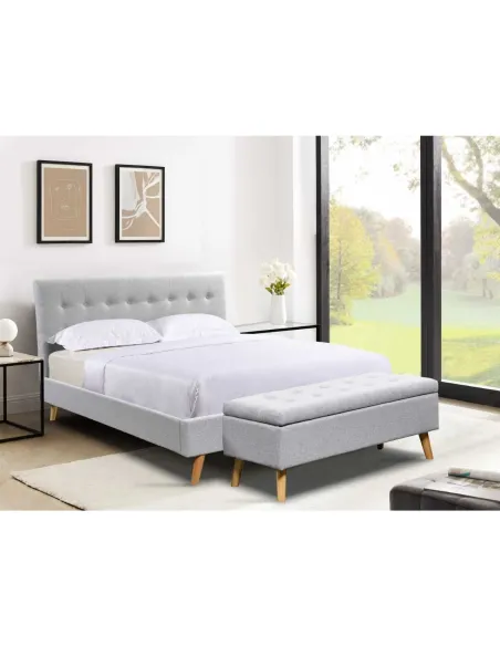 Roscommon Ottoman - Grey | Murphy Furniture
