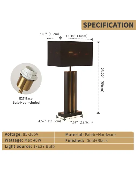 T108002 Lamp | Murphy Furniture