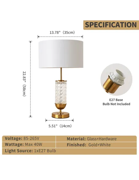 T108040A Lamp | Murphy Furniture
