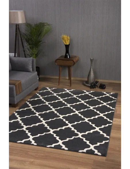 Darcy Dark Grey Rugs - Various Sizes | Murphy Furniture