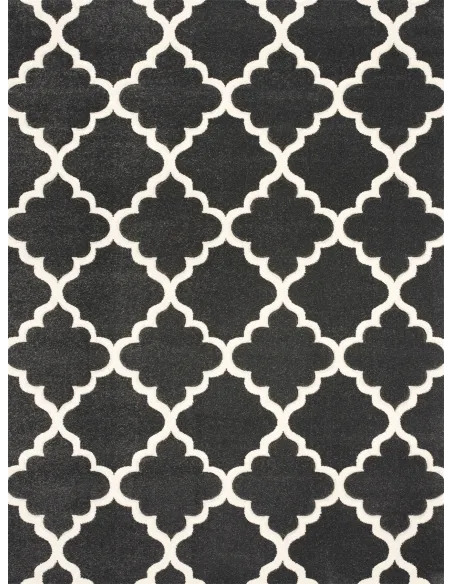 Darcy Dark Grey Rugs - Various Sizes | Murphy Furniture