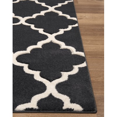 Darcy Dark Grey Rugs - Various Sizes | Murphy Furniture