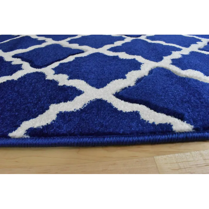 Darcy Navy Rugs - Various Sizes | Murphy Furniture