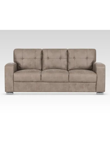 Hampton 3 Seater Sofa - Taupe | Murphy Furniture