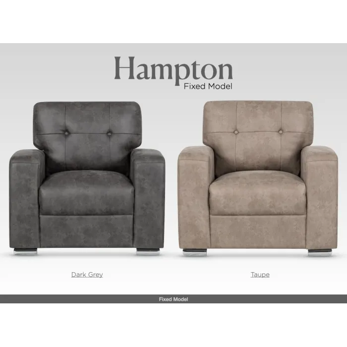 Hampton Armchair - Taupe | Murphy Furniture